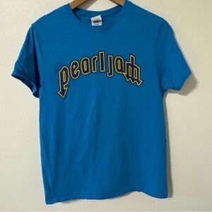 Seattle Mariners Pearl Jam 2022 SGA Giveaway Short Sleeve Graphic Tee Blue-M